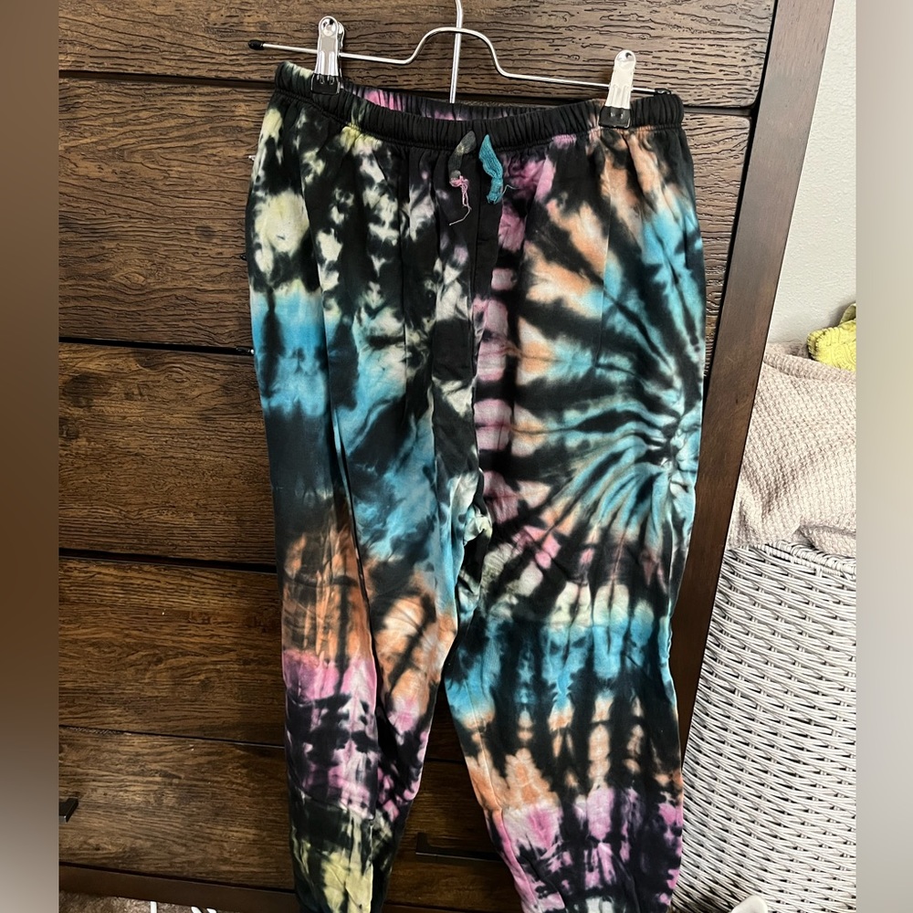 Tie die sweatpants